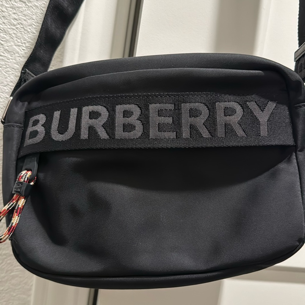 Burberry nylon camera bag